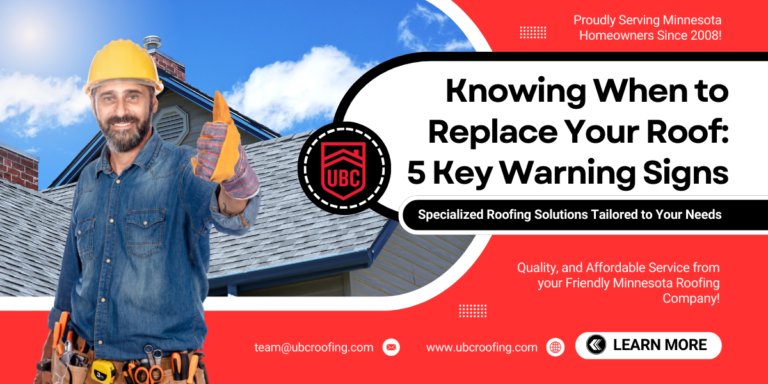 Knowing When to Replace Your Roof: 5 Key Warning Signs