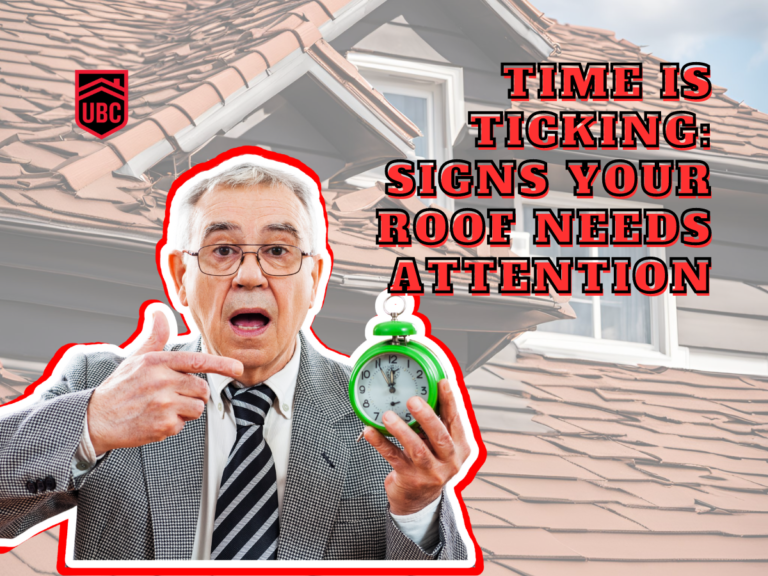 Time is Ticking: Signs Your Roof Needs Attention