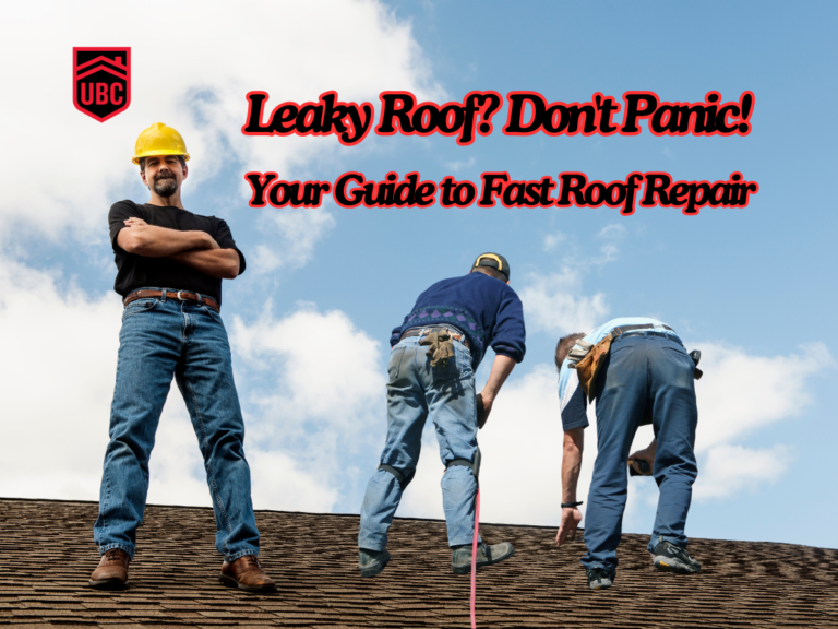 Leaky Roof? Don't Panic! Your Guide to Fast Roof Repair