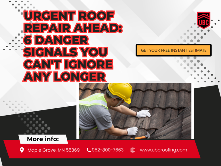 Urgent Roof Repair Ahead: 6 Danger Signals You Can't Ignore Any Longer