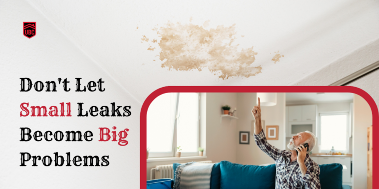 Don't Let Small Leaks Become Big Problems